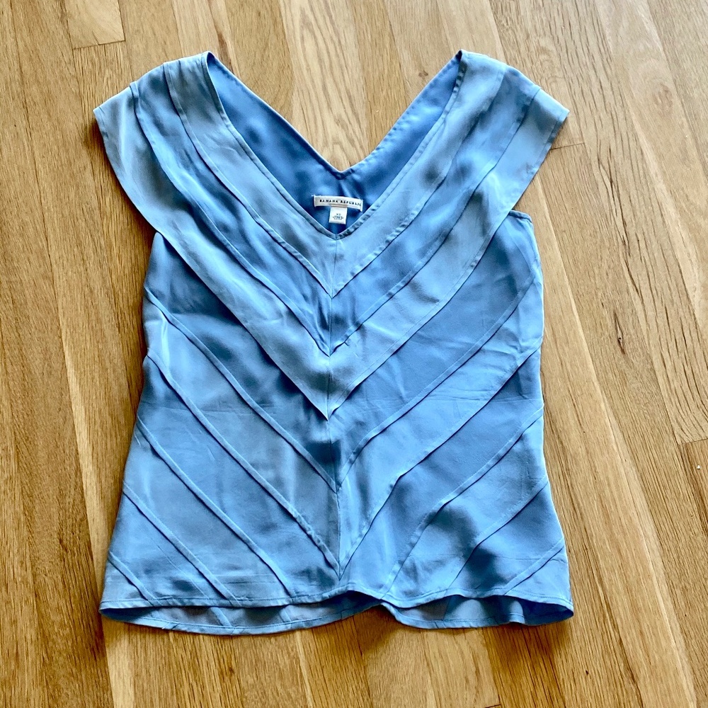 Banana Republic Light Blue Blouse